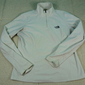 North Face Fleece Qtr Zip TKA 100 Jacket Medium